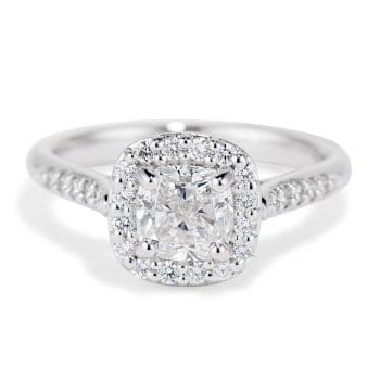 Diamond Halo Jubilee Ring